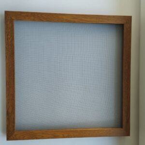 Szúnyogháló 20 x 22 mm-es kerettel (Aranytölgy)