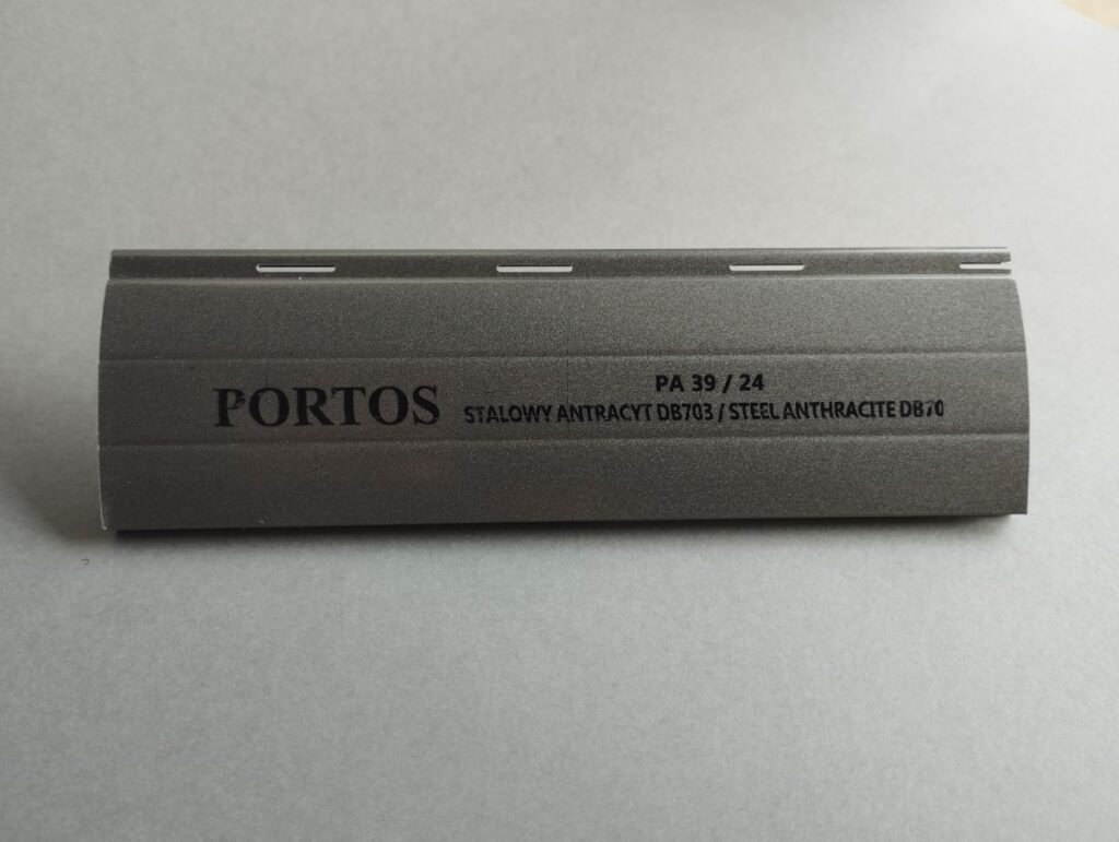 Alumínium redőny (Acélszürke)