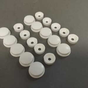 Tükörgomb fehér 10 db