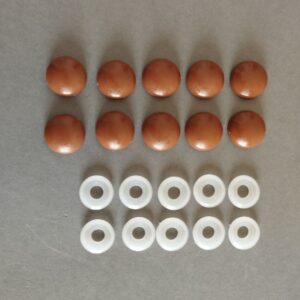 Dizájn gomb aranytölgy