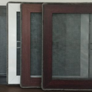 Fix keretes szúnyoghálók ablakra